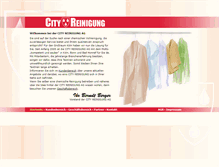 Tablet Screenshot of cityreinigung.de